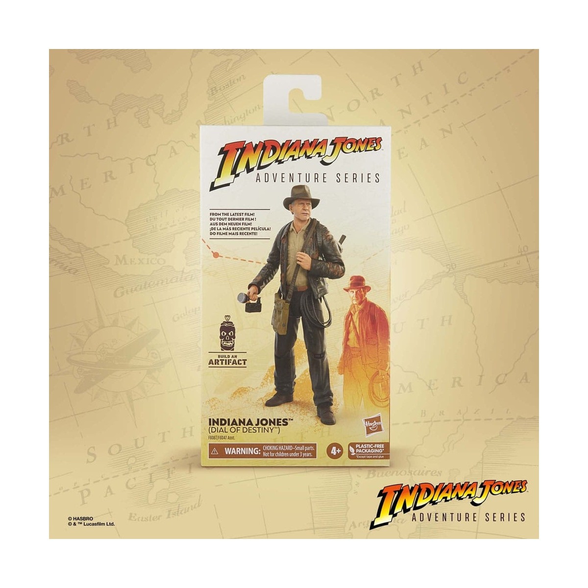 Hasbro - Indiana Jones - Indiana Jones Adventure Series: Indiana Jones und das Zifferblatt des Schicksals 1/12