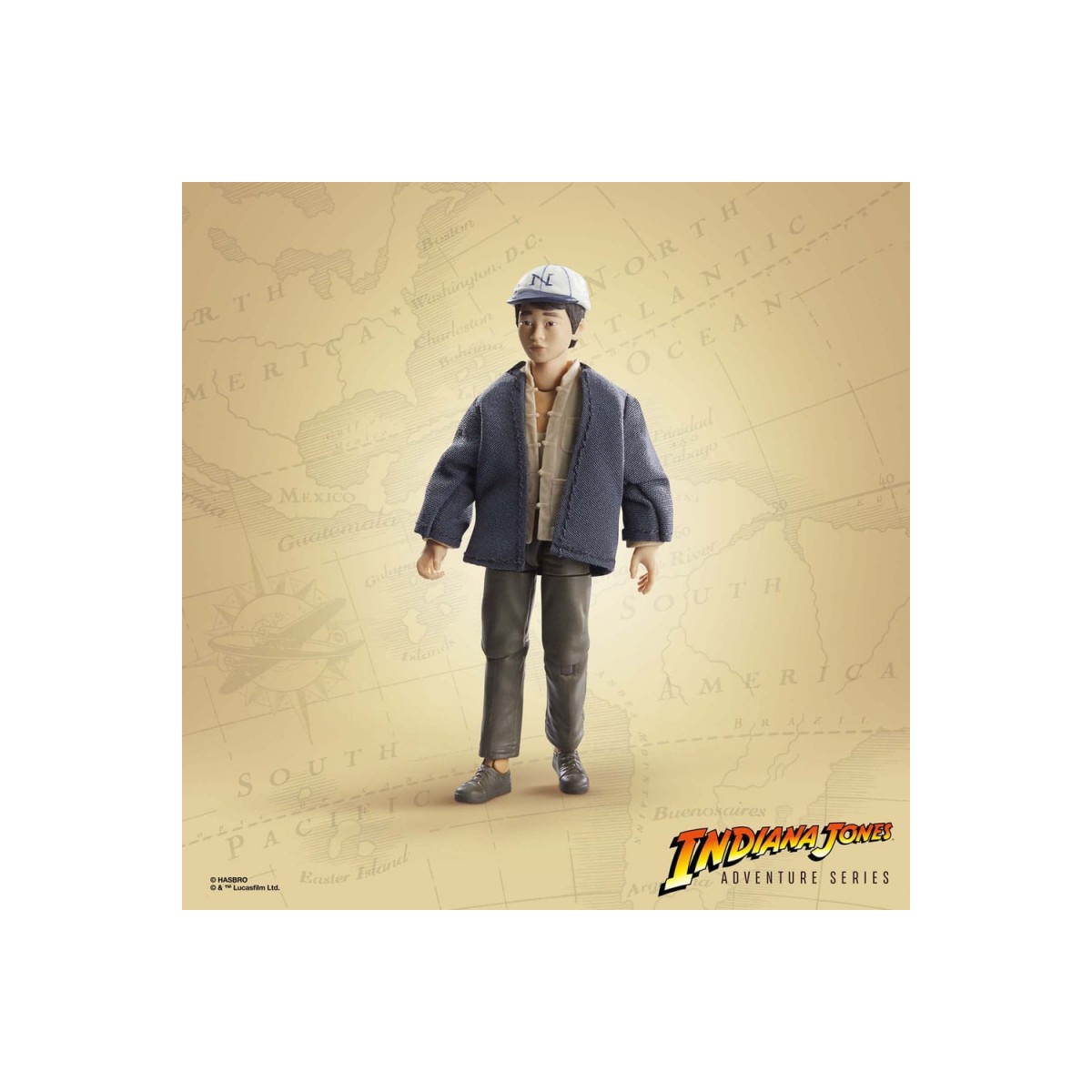 Hasbro - Halbmond - Short Round - Indiana Jones Adventure Series: Der Tempel des Todes 1/12