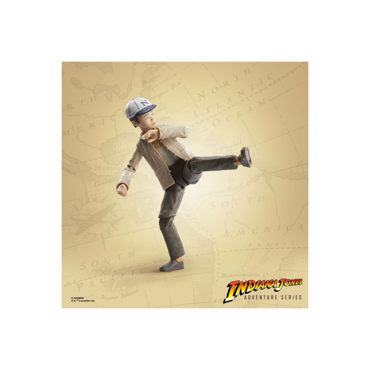 Hasbro - Halbmond - Short Round - Indiana Jones Adventure Series: Der Tempel des Todes 1/12