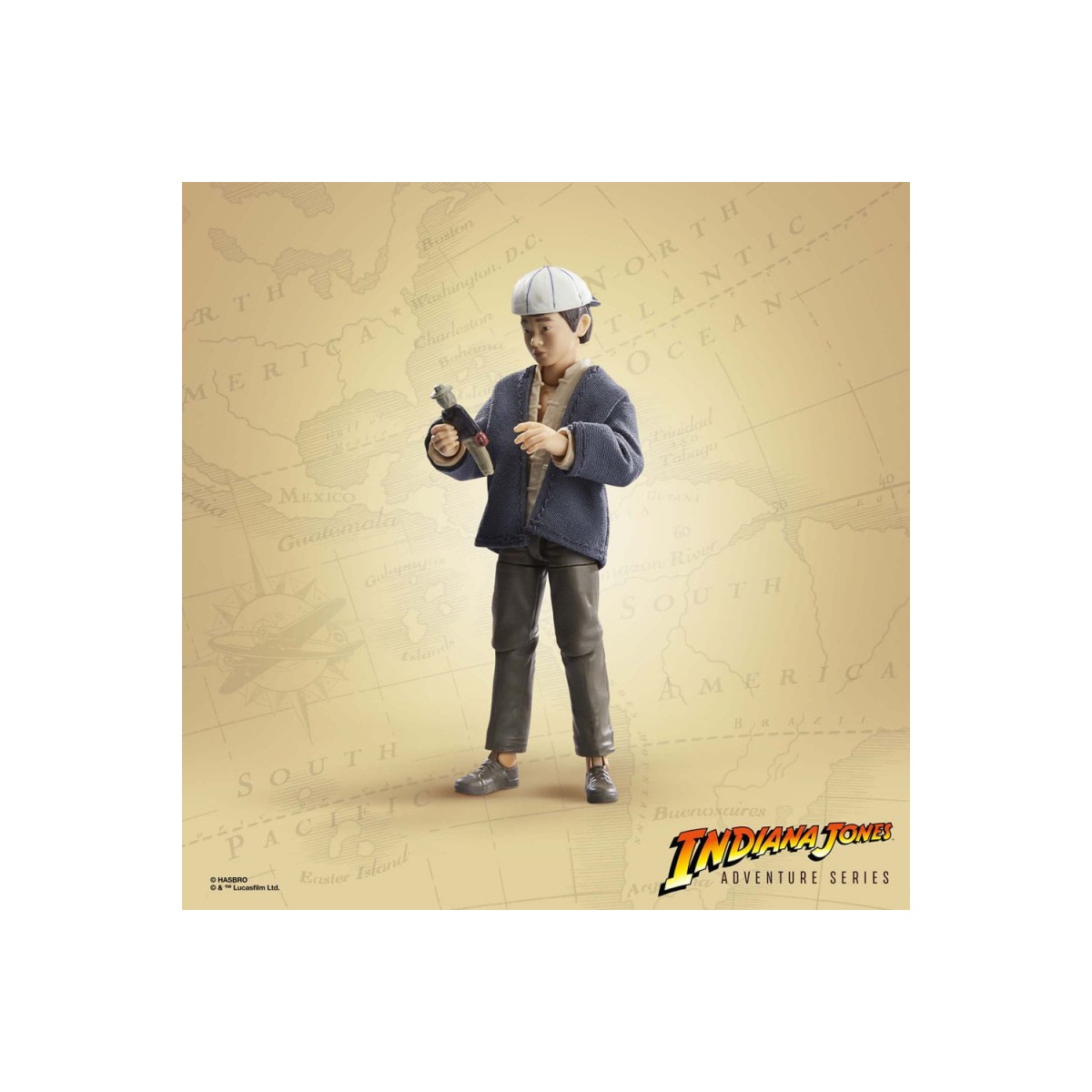 Hasbro - Halbmond - Short Round - Indiana Jones Adventure Series: Der Tempel des Todes 1/12