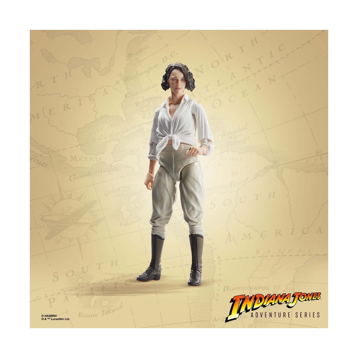Hasbro - Helena Shaw - Indiana Jones Adventure Series: Indiana Jones und das Zifferblatt des Schicksals 1/12