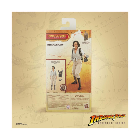 Hasbro - Helena Shaw - Indiana Jones Adventure Series: Indiana Jones und das Zifferblatt des Schicksals 1/12