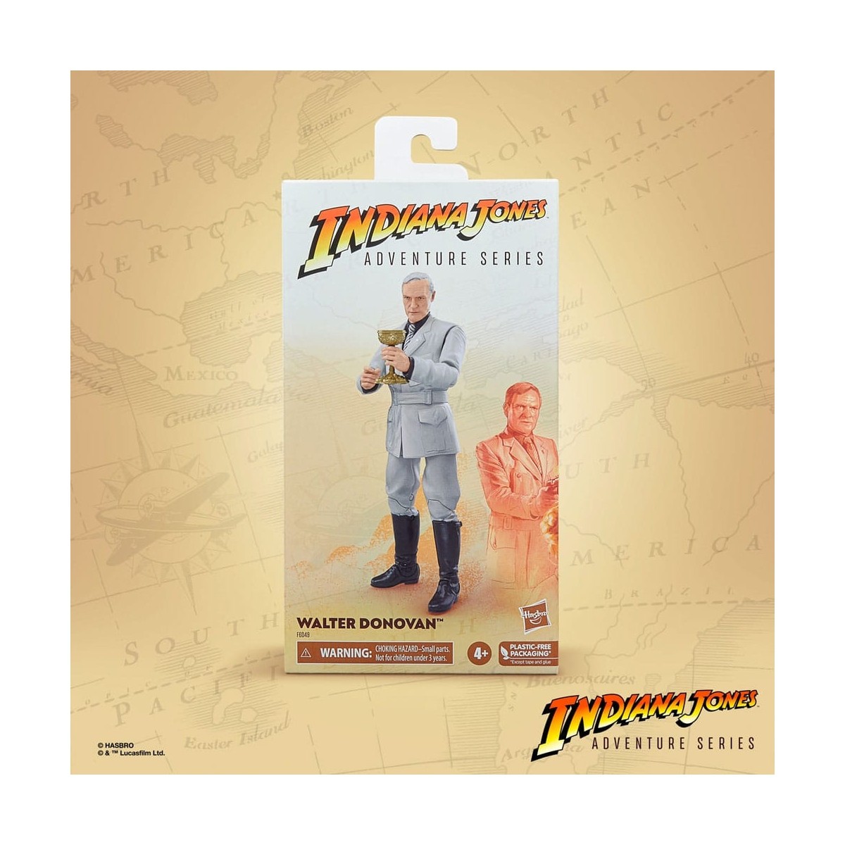 Hasbro - Walter Donovan - Indiana Jones Adventure Series: Indiana Jones und der letzte Kreuzzug 1/12