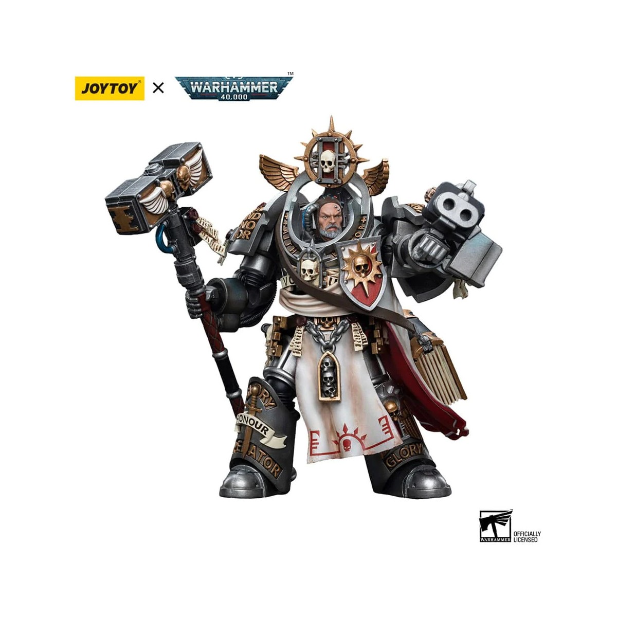 JoyToy Space Marines - Grey Knights - Grand Master Voldus 1/18 - Warhammer 40K