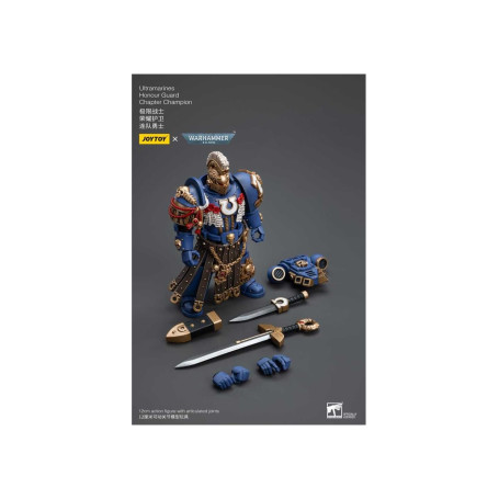 JoyToy - Space Marines - Ultramarines - Honour Guard Chapter Champion 1/18 - Warhammer 40K