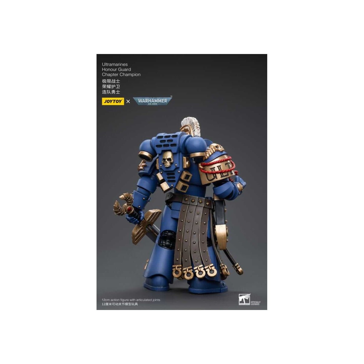 JoyToy - Space Marines - Ultramarines - Honour Guard Chapter Champion 1/18 - Warhammer 40K