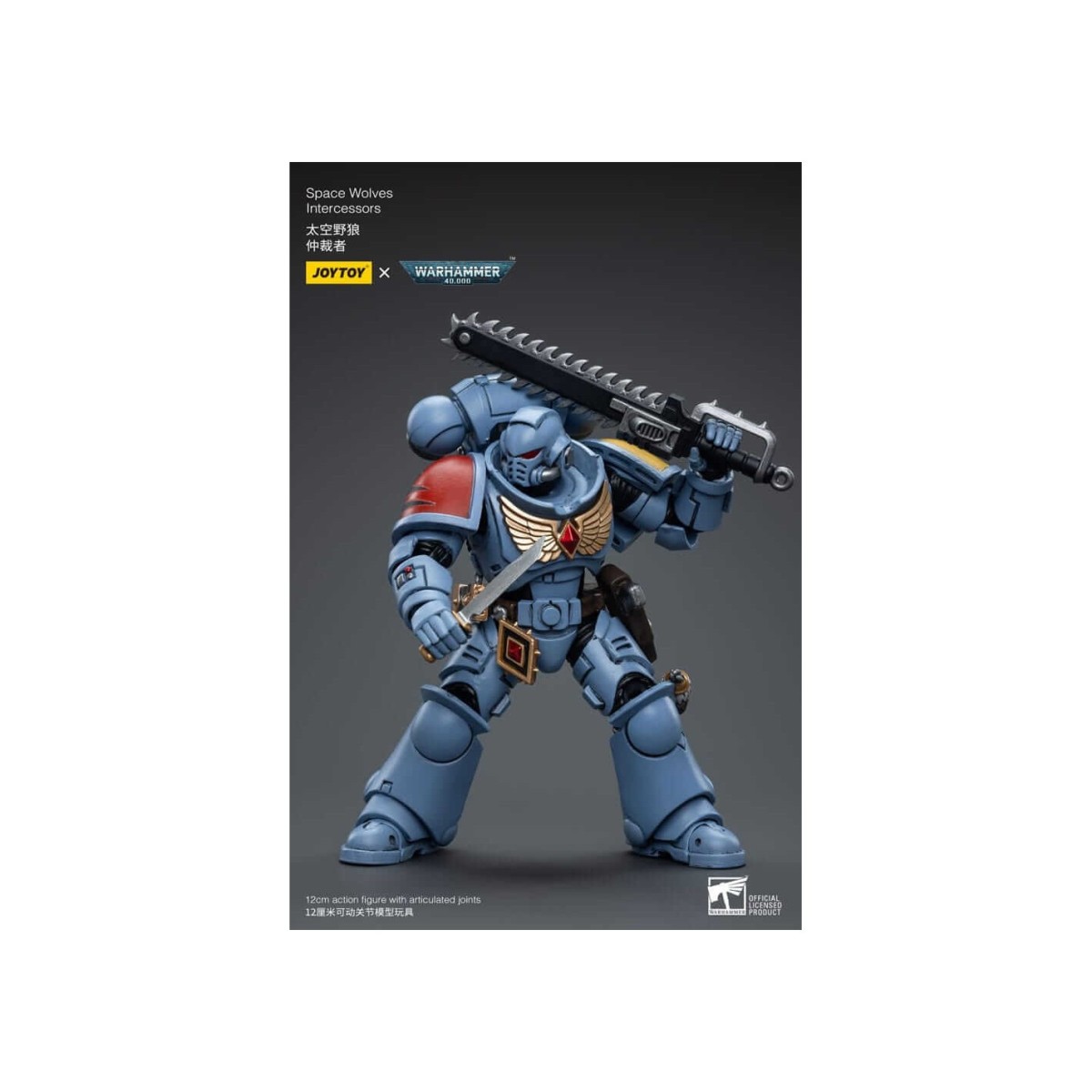 JoyToy Space Marines - Space Wolves - Intercessors 1/18 - Warhammer 40K