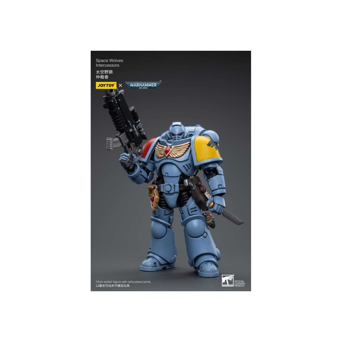 JoyToy Space Marines - Space Wolves - Intercessors 1/18 - Warhammer 40K