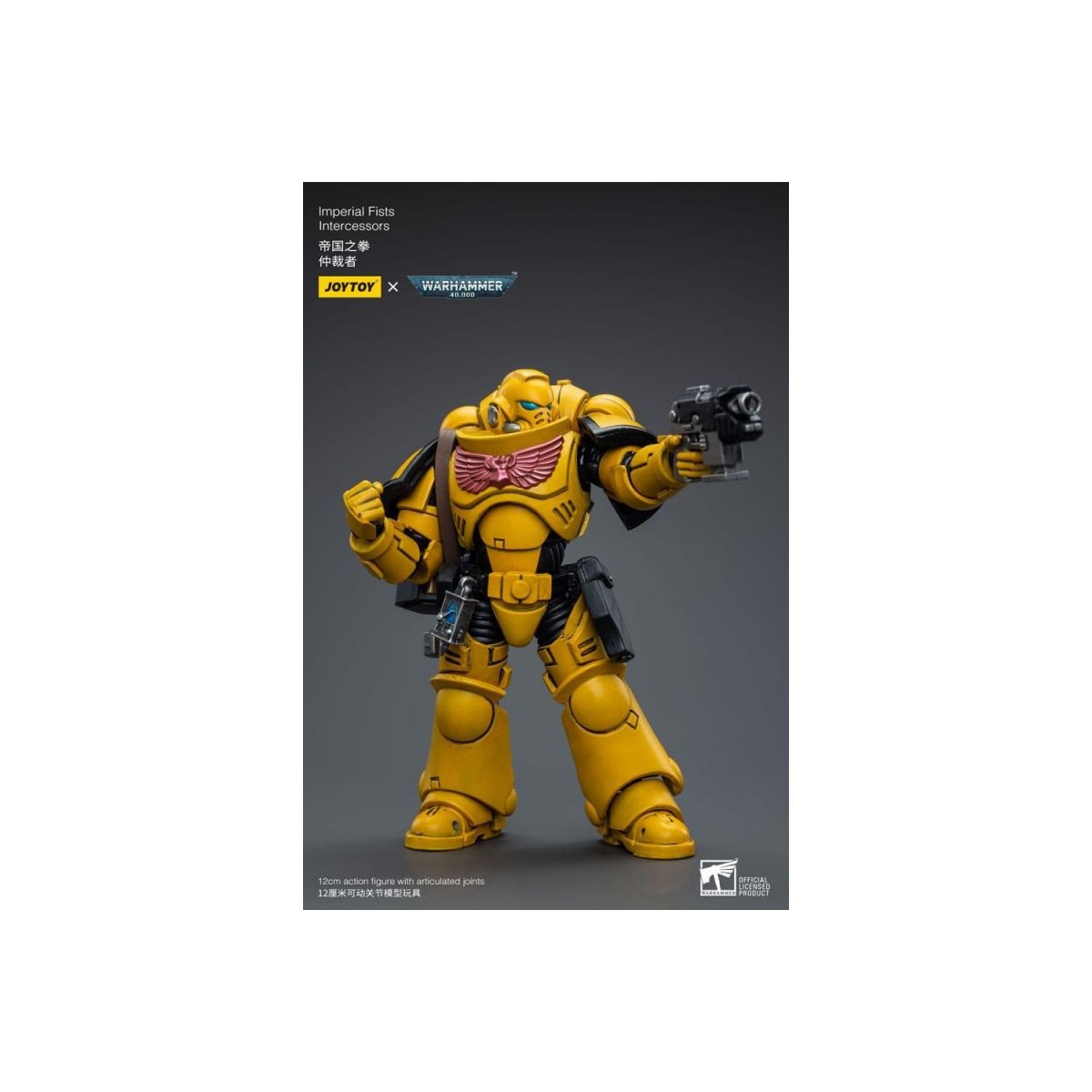 JoyToy Space Marines - Imperial Fists 2 - Intercessors 1/18 - Warhammer 40K