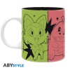 ABYstyle POKEMON - Becher - 320 ml - Starter in Scharlachrot und Violett
