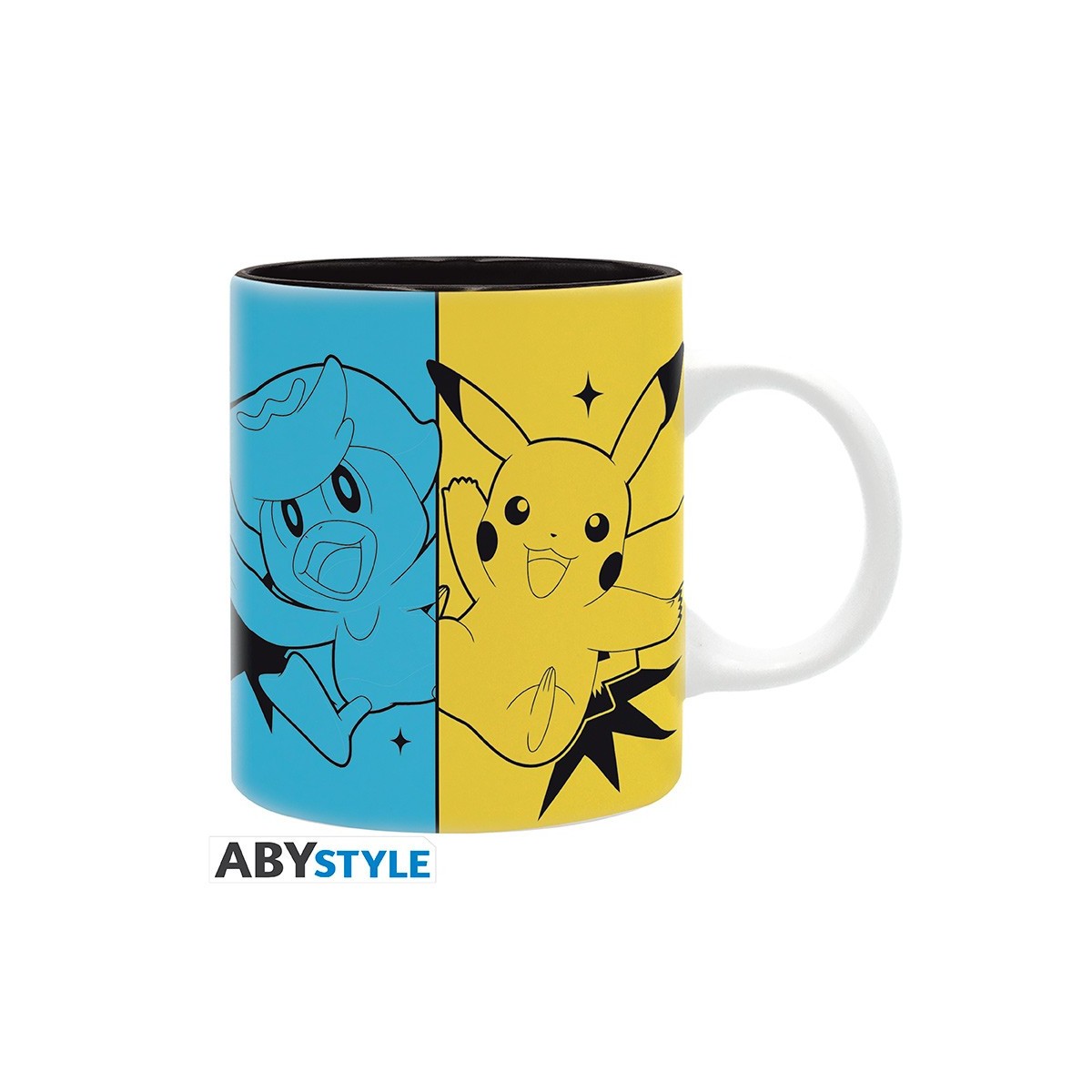ABYstyle POKEMON - Becher - 320 ml - Starter in Scharlachrot und Violett