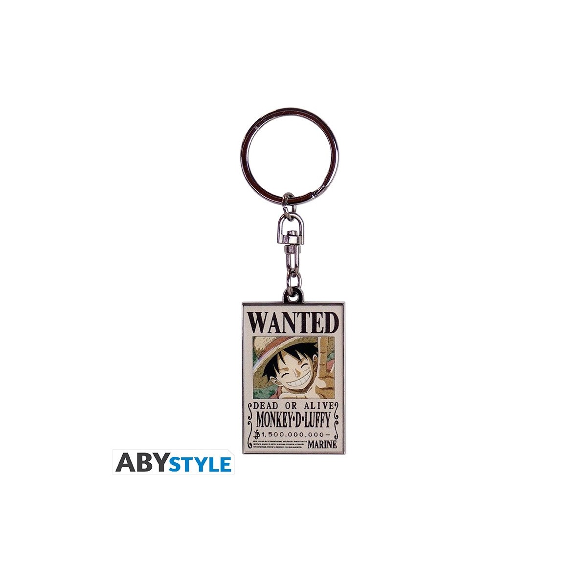 ABYstyle ONE PIECE - Schlüsselanhänger Wanted Luffy