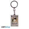 ABYstyle ONE PIECE - Schlüsselanhänger Wanted Luffy