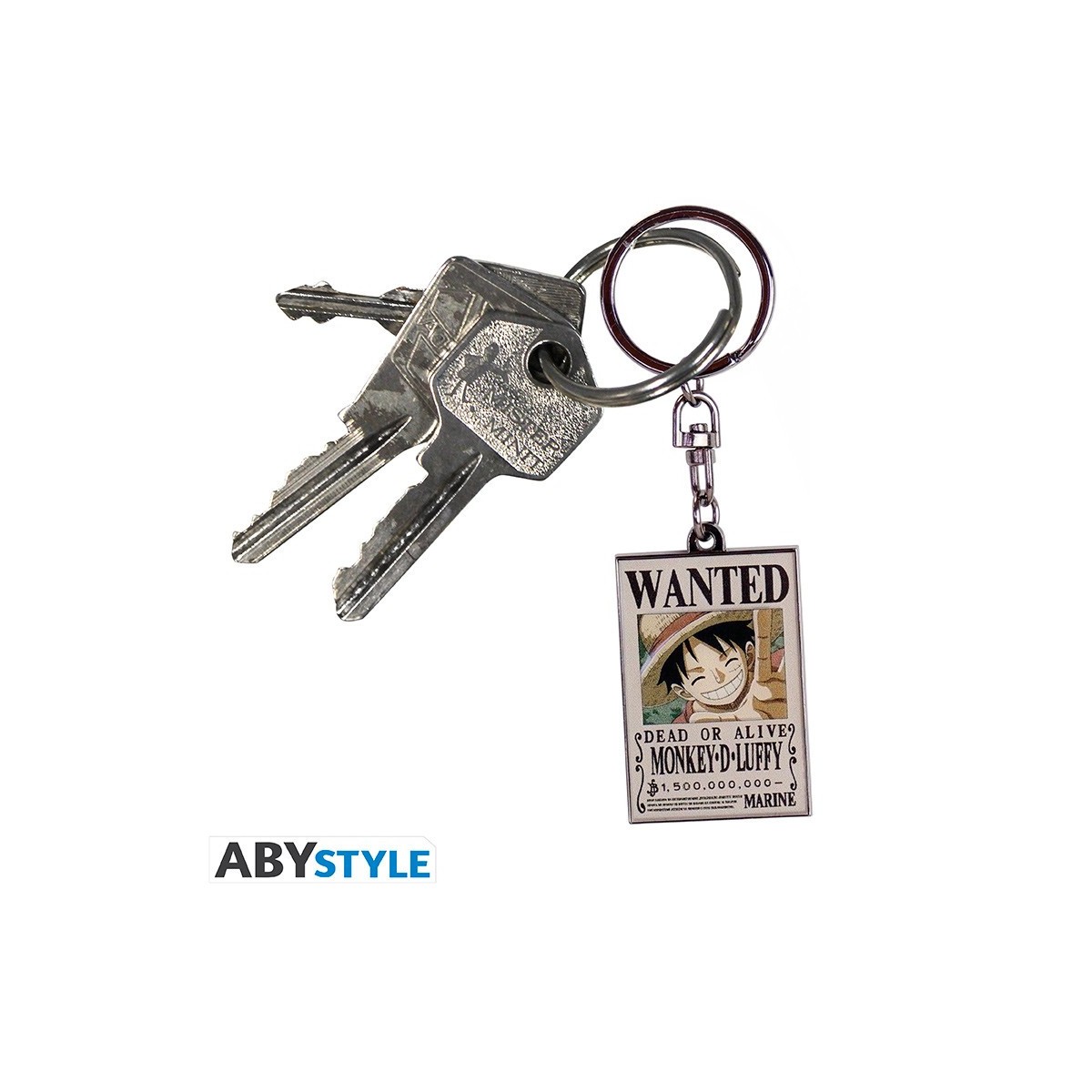 ABYstyle ONE PIECE - Schlüsselanhänger Wanted Luffy
