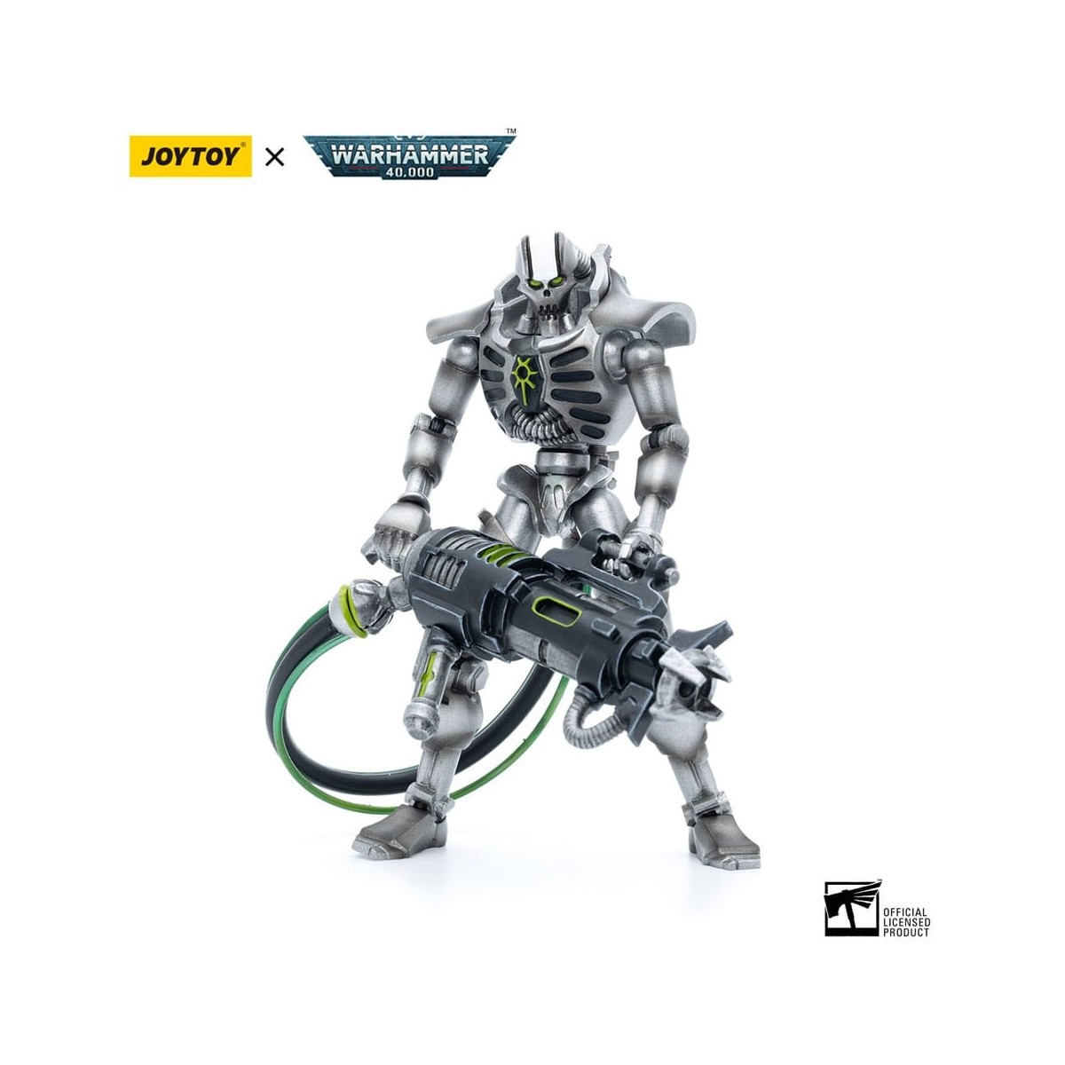JoyToy Necrons - Sautekh Dynasty Immortal with Tesla Carbine 1/18 - Warhammer 40K