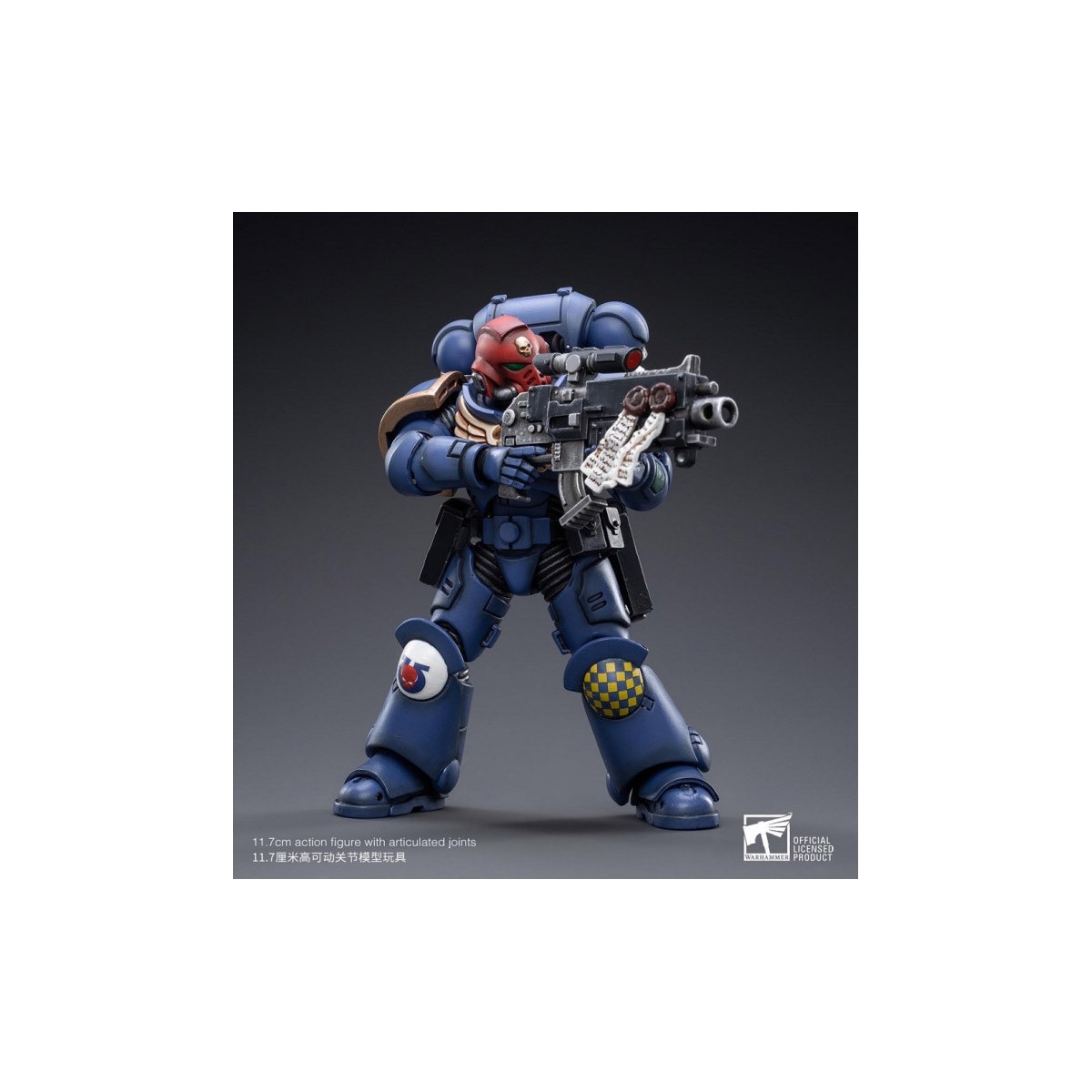 JoyToy - Space Marines - Ultramarines - Heroes of the Chapter Brother Veteran Sergeant Castor 1/18 - Warhammer 40K