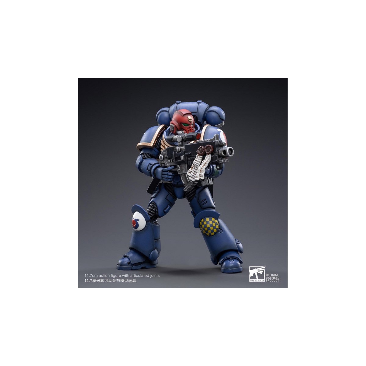 JoyToy - Space Marines - Ultramarines - Heroes of the Chapter Brother Veteran Sergeant Castor 1/18 - Warhammer 40K