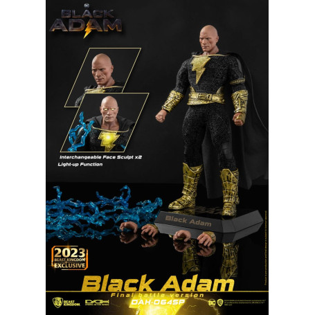 Beast Kingdom - Black Adam Final Battle Version - Black Adam - Action Figure 1/9 Dynamic Action Heroes