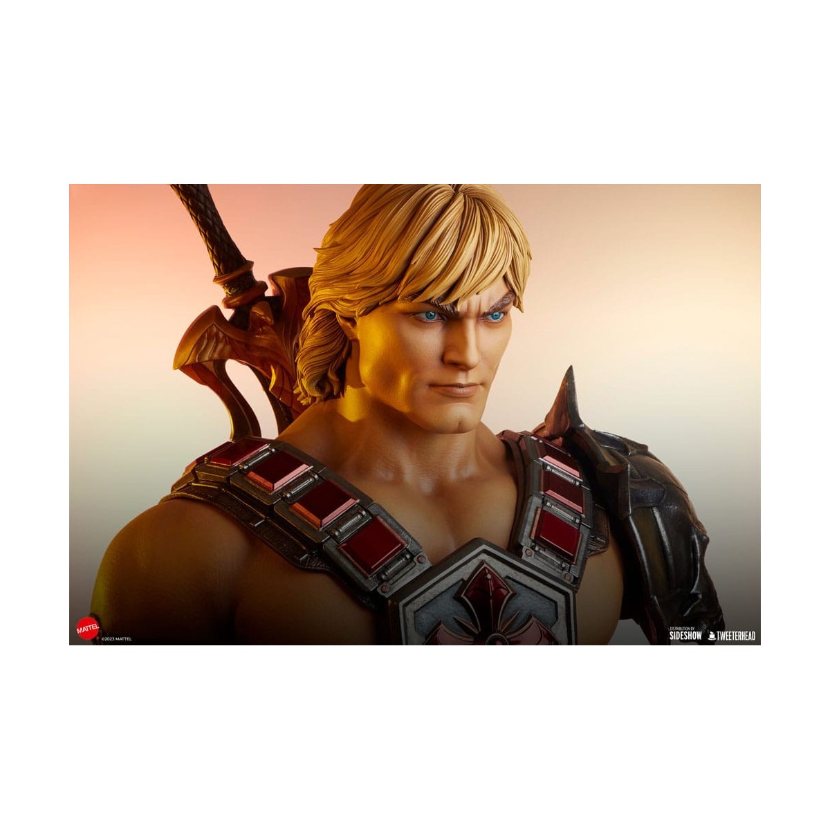 Tweeterhead - MUSCLOR Büste 1:1 - HE-MAN Büste 1:1 - Masters of the Universe Legends