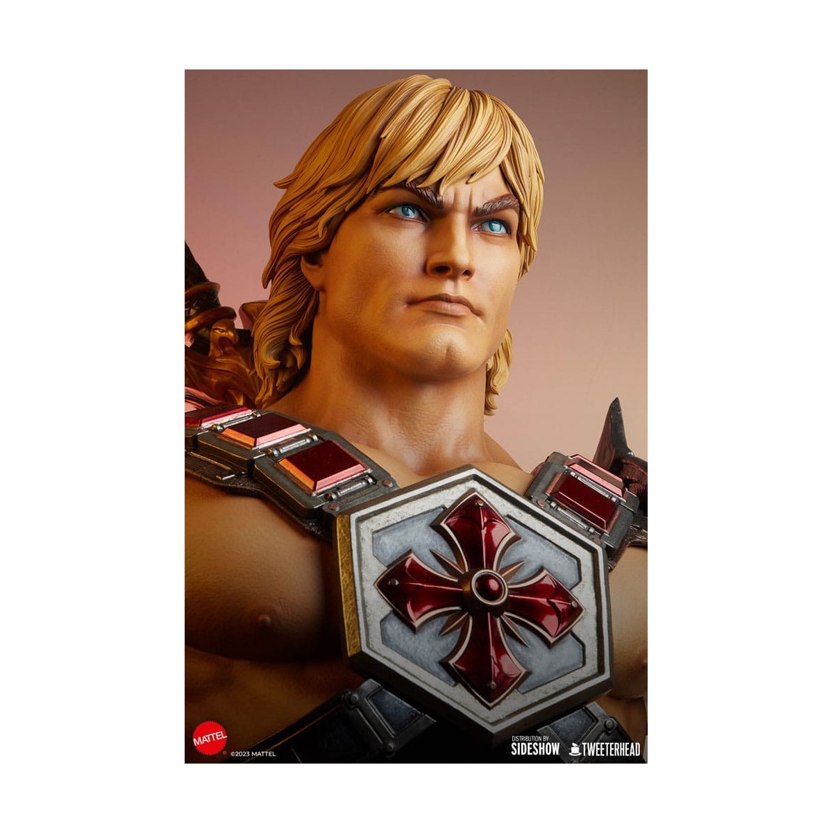 Tweeterhead - MUSCLOR Büste 1:1 - HE-MAN Büste 1:1 - Masters of the Universe Legends