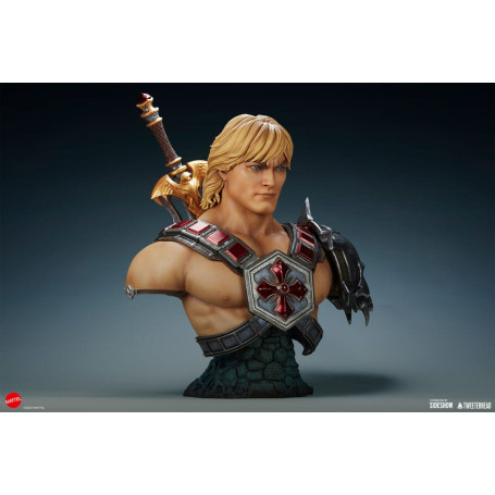 Tweeterhead - MUSCLOR Büste 1:1 - HE-MAN Büste 1:1 - Masters of the Universe Legends