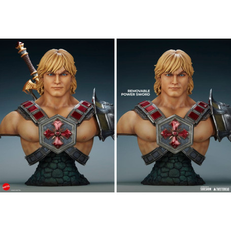 Tweeterhead - MUSCLOR Büste 1:1 - HE-MAN Büste 1:1 - Masters of the Universe Legends