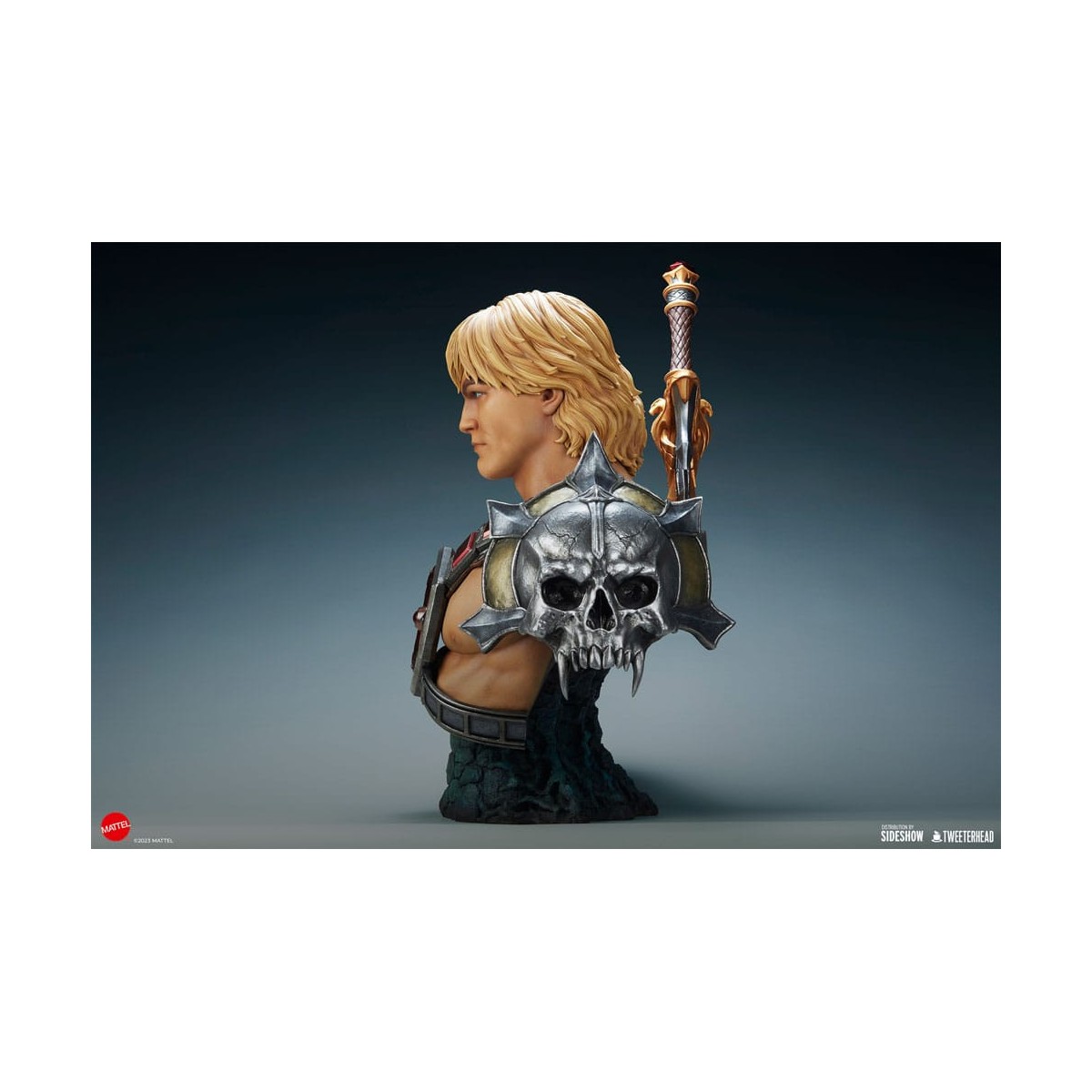 Tweeterhead - MUSCLOR Büste 1:1 - HE-MAN Büste 1:1 - Masters of the Universe Legends
