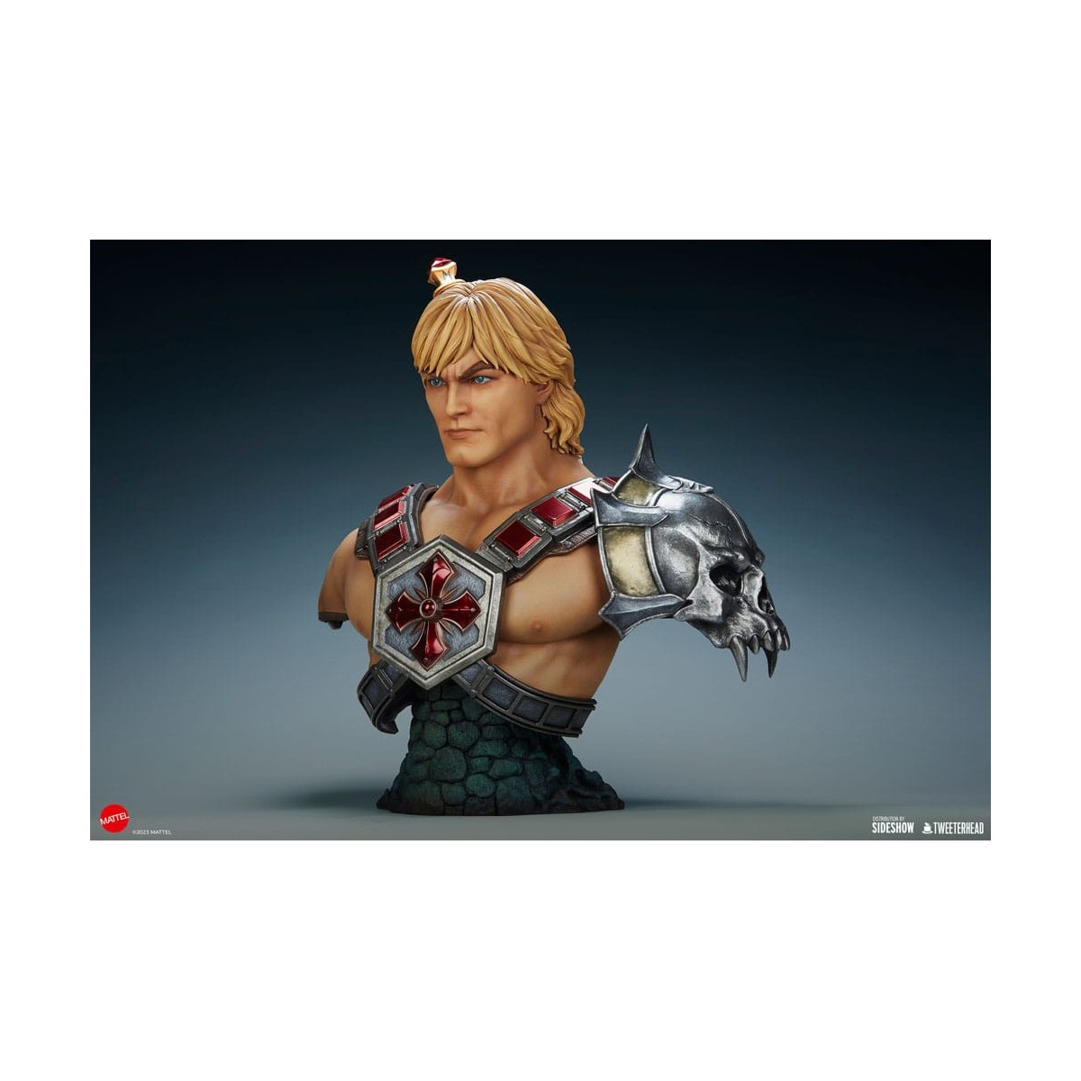 Tweeterhead - MUSCLOR Büste 1:1 - HE-MAN Büste 1:1 - Masters of the Universe Legends