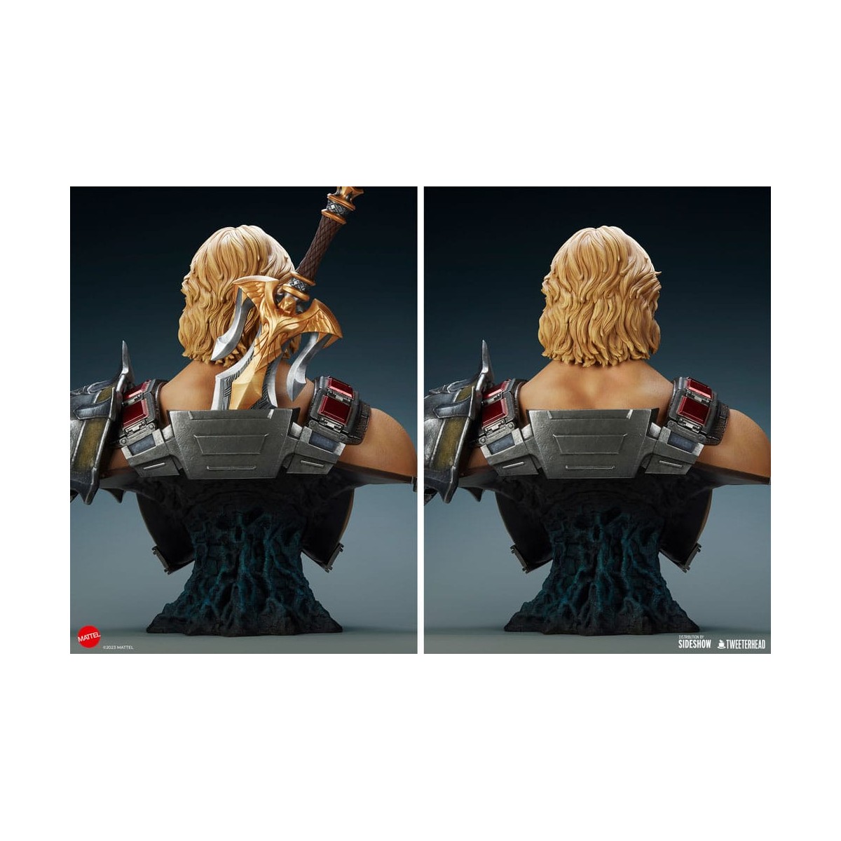Tweeterhead - MUSCLOR Büste 1:1 - HE-MAN Büste 1:1 - Masters of the Universe Legends