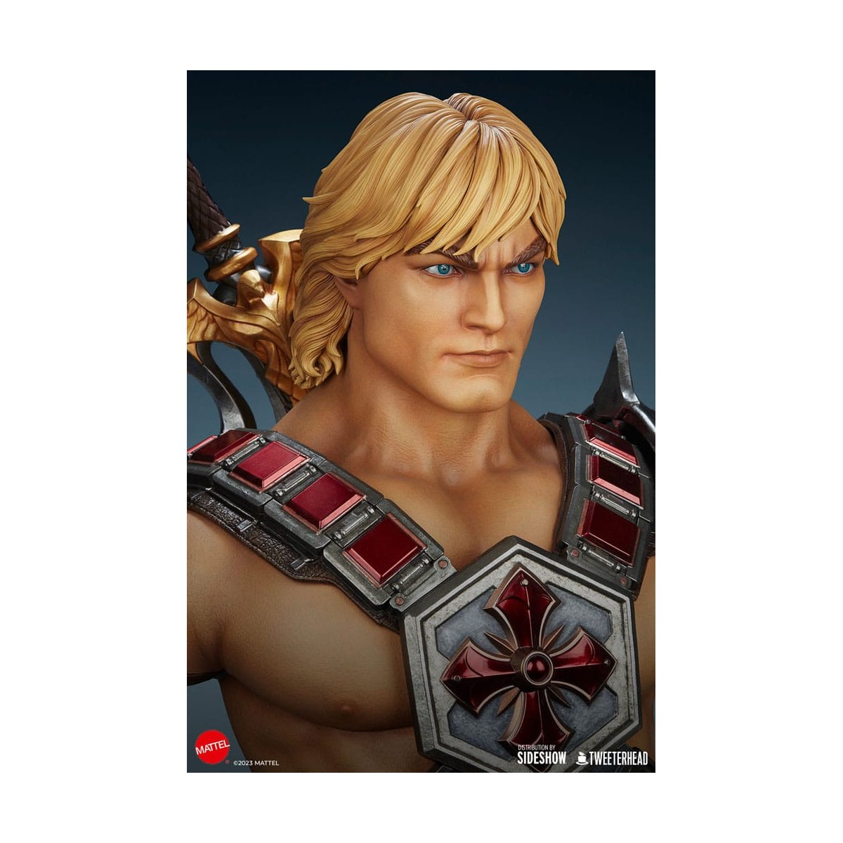 Tweeterhead - MUSCLOR Büste 1:1 - HE-MAN Büste 1:1 - Masters of the Universe Legends