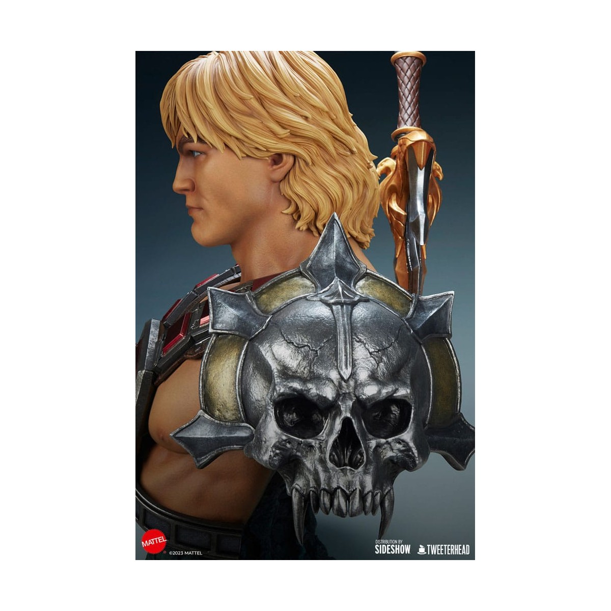 Tweeterhead - MUSCLOR Büste 1:1 - HE-MAN Büste 1:1 - Masters of the Universe Legends