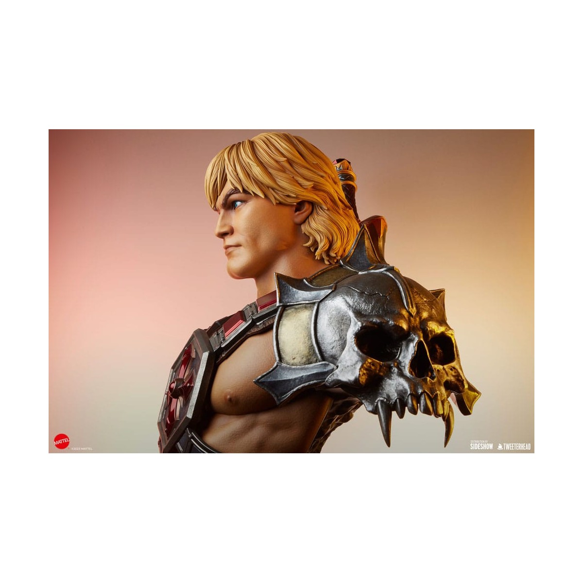 Tweeterhead - MUSCLOR Büste 1:1 - HE-MAN Büste 1:1 - Masters of the Universe Legends