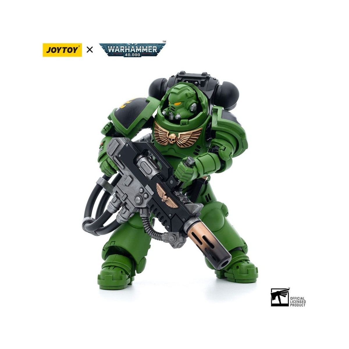JoyToy Space Marines - Salamanders - Eradicator Brother T'Kren 1/18 - Warhammer 40K