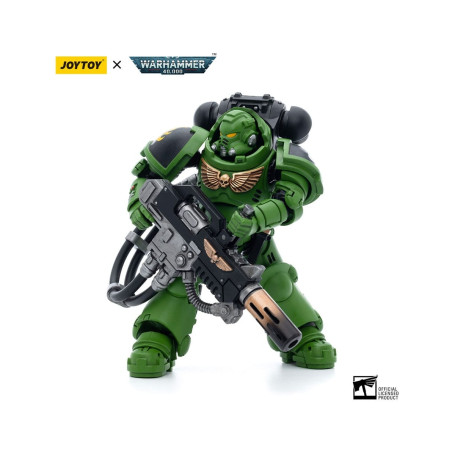 JoyToy Space Marines - Salamanders - Eradicator Brother T'Kren 1/18 - Warhammer 40K