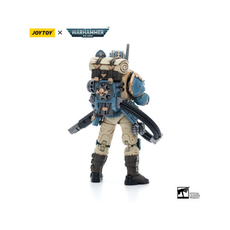 JoyToy Space Marines - Astra Militarum Tempestus - Scions Squad 55Th Kappic Eagles Tempestor Scion 1 1/18 - Warhammer 40K
