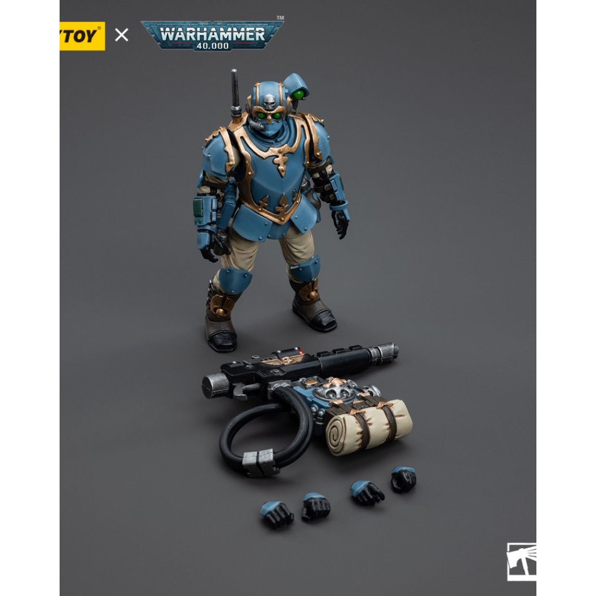 JoyToy Space Marines - Astra Militarum Tempestus - Scions Squad 55Th Kappic Eagles Tempestor Scion 1 1/18 - Warhammer 40K