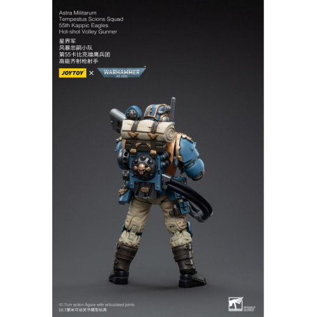 JoyToy Space Marines - Astra Militarum Tempestus - Scions Squad 55Th Kappic Eagles Tempestor Scion 1 1/18 - Warhammer 40K