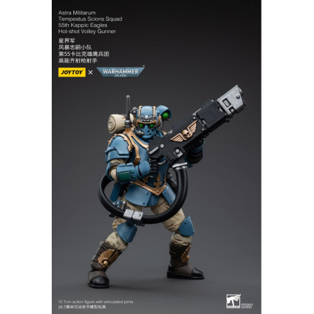 JoyToy Space Marines - Astra Militarum Tempestus - Scions Squad 55Th Kappic Eagles Tempestor Scion 1 1/18 - Warhammer 40K