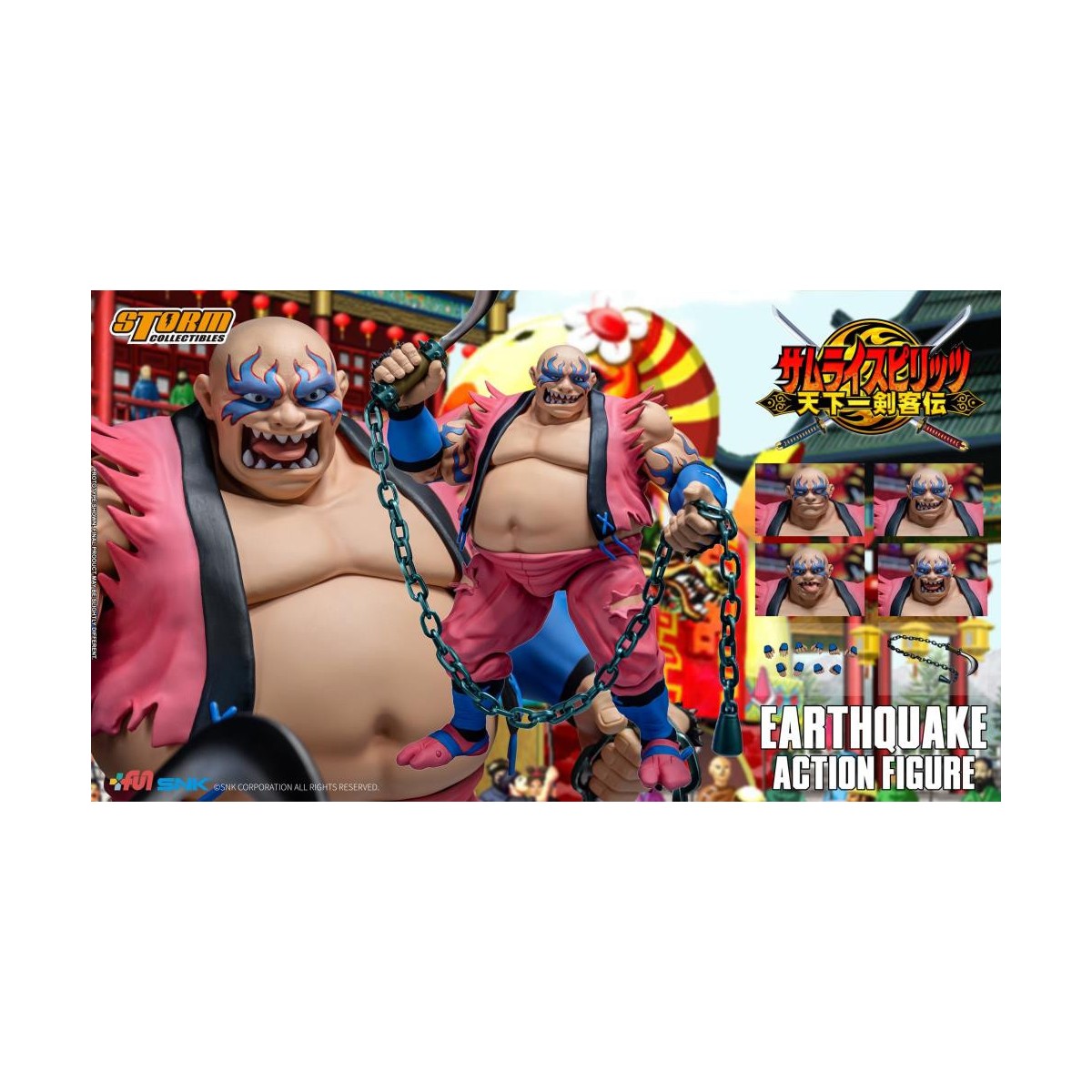 Storm Collectibles - Samurai Shodown VI - EARTHQUAKE 1/12
