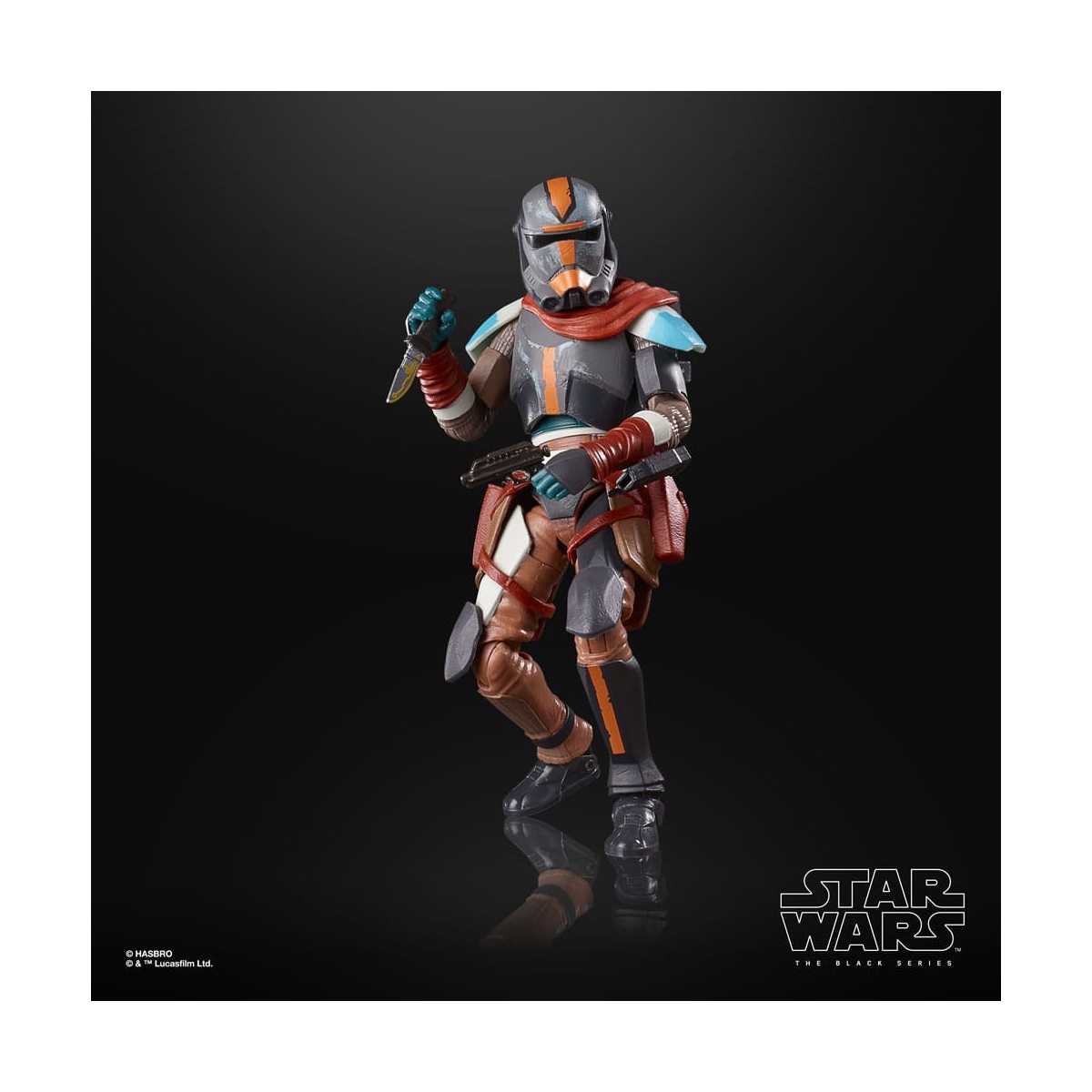 Hasbro Star Wars The Black Series - HUNTER (Mercenary Gear) The Bad Batch