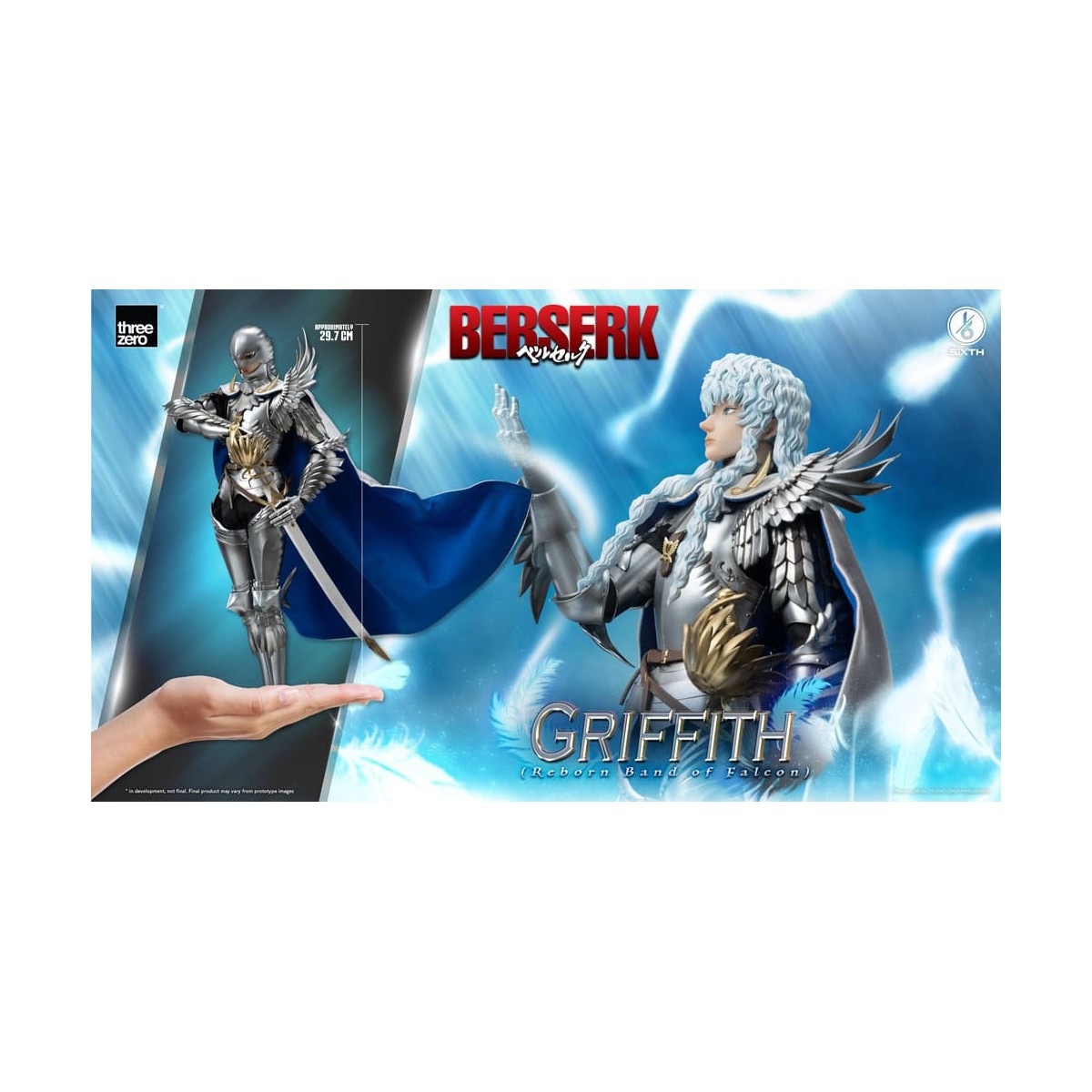 Three 0 Berserk - 1/6 Griffith Reborn Band of Falcon