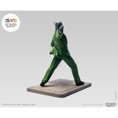 Attakus - John Blacksad schussbereit! - Blacksad-Statue