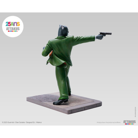 Attakus - John Blacksad schussbereit! - Blacksad-Statue