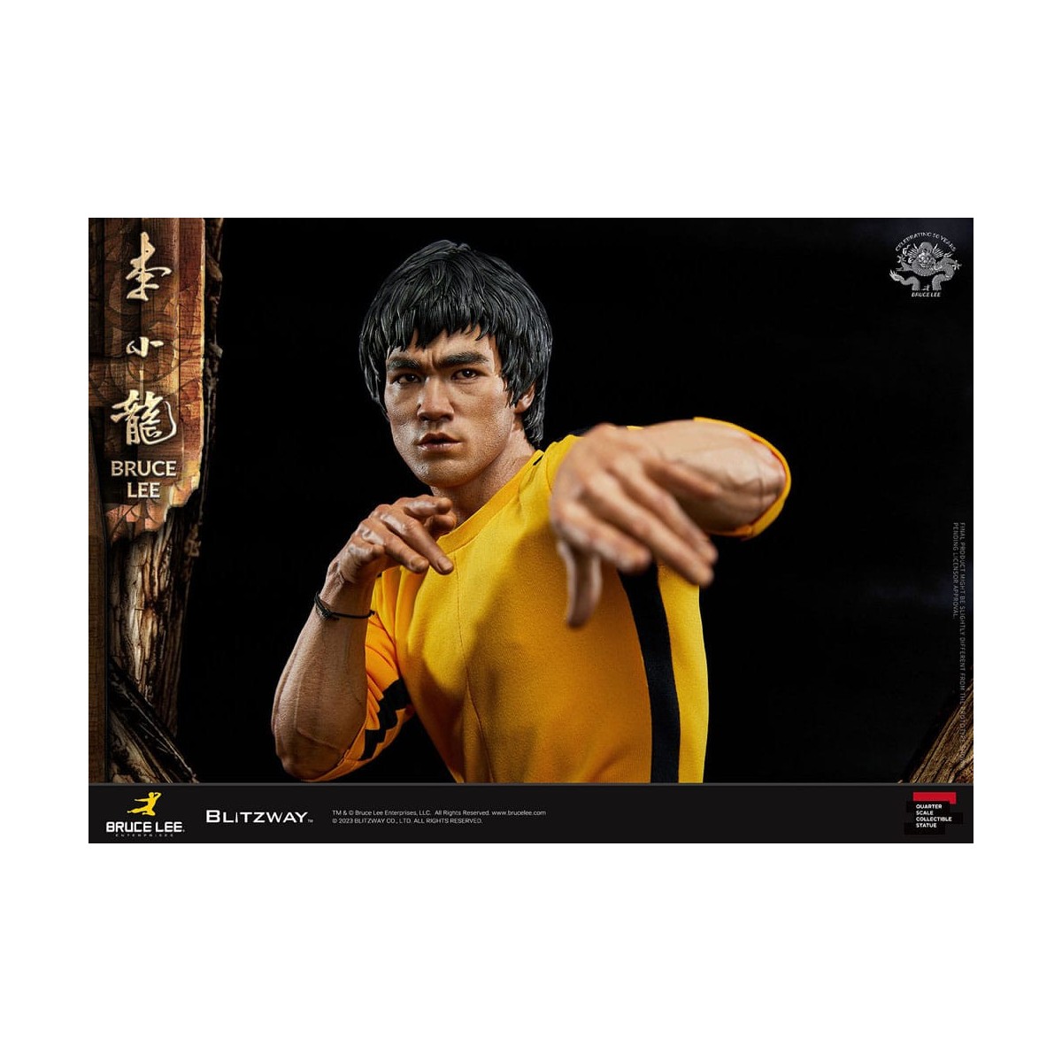 Blitzway - Bruce Lee Statuette 1/4 50th Anniversary Tribute - Das Spiel des Todes