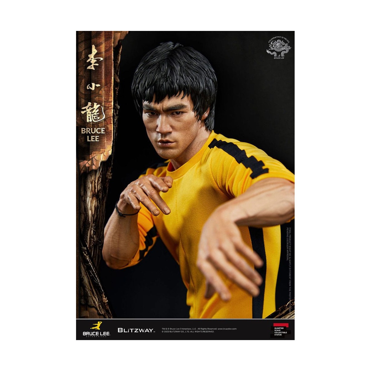 Blitzway - Bruce Lee Statuette 1/4 50th Anniversary Tribute - Das Spiel des Todes