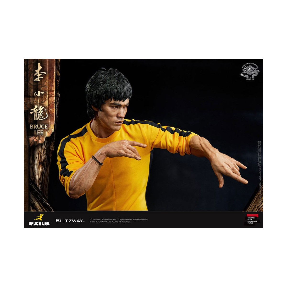 Blitzway - Bruce Lee Statuette 1/4 50th Anniversary Tribute - Das Spiel des Todes