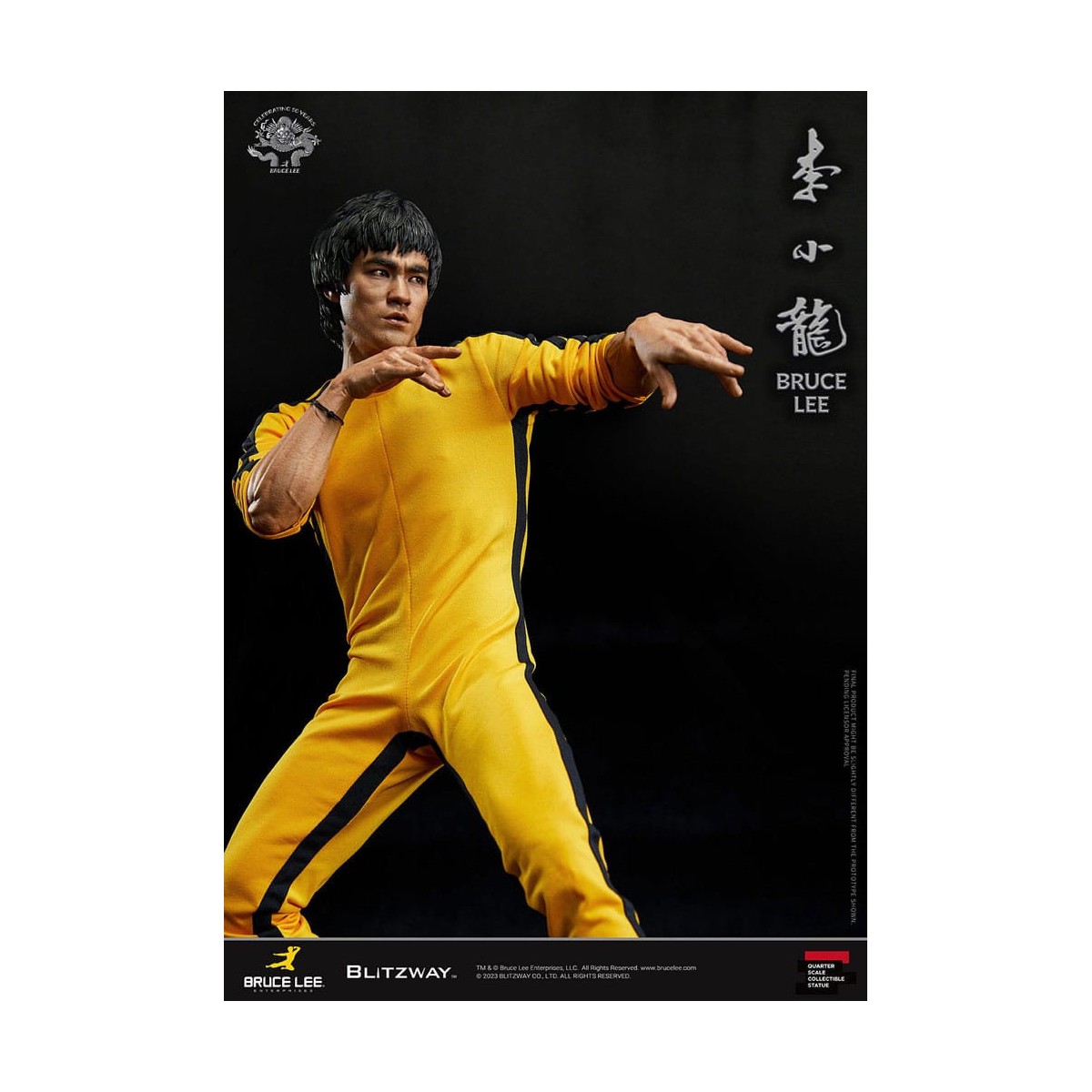 Blitzway - Bruce Lee Statuette 1/4 50th Anniversary Tribute - Das Spiel des Todes