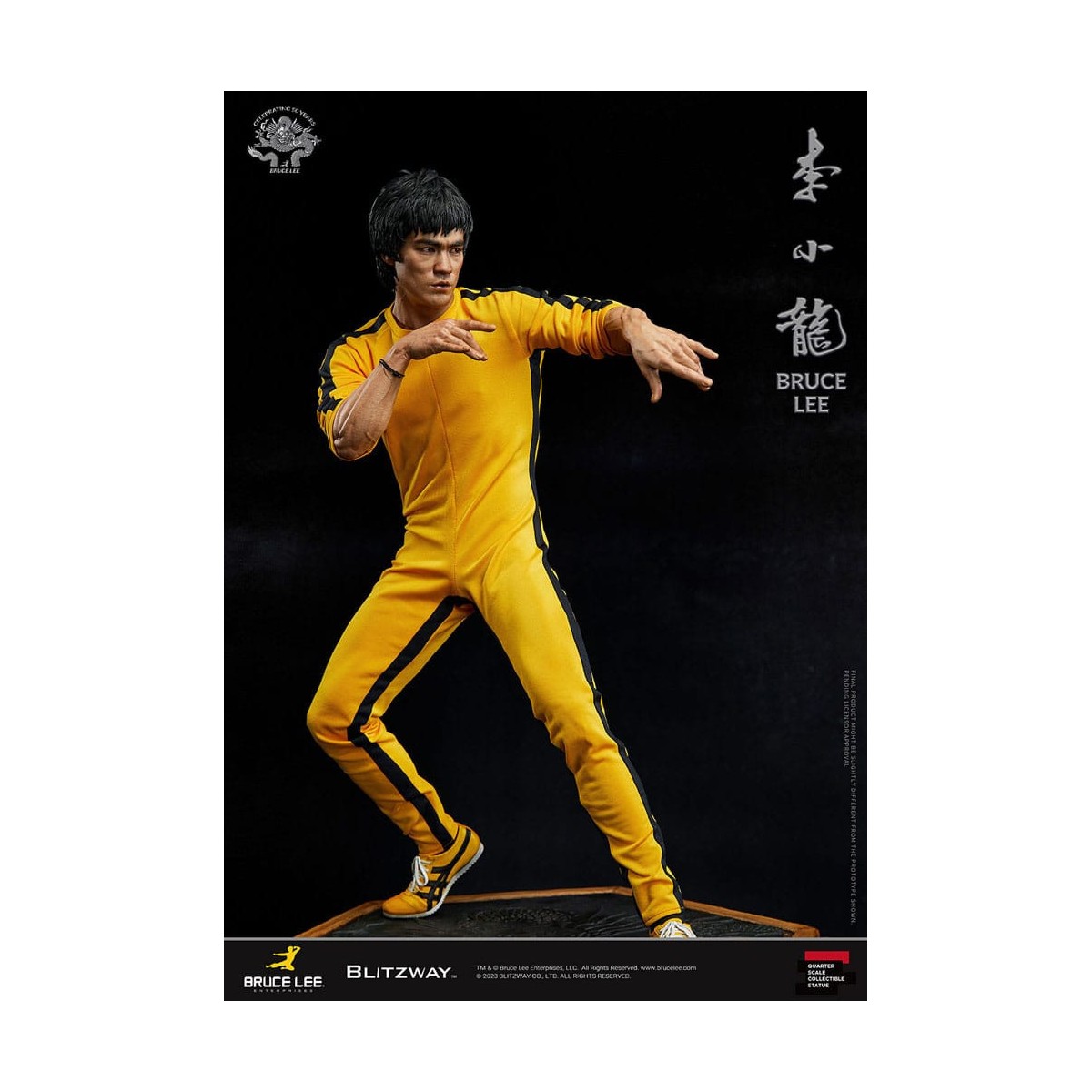 Blitzway - Bruce Lee Statuette 1/4 50th Anniversary Tribute - Das Spiel des Todes