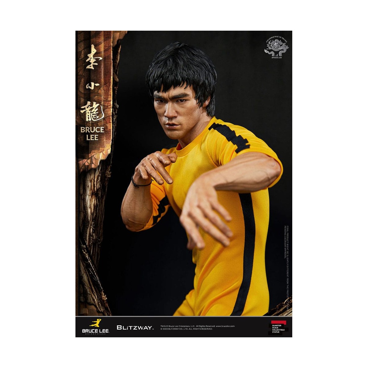 Blitzway - Bruce Lee Statuette 1/4 50th Anniversary Tribute - Das Spiel des Todes