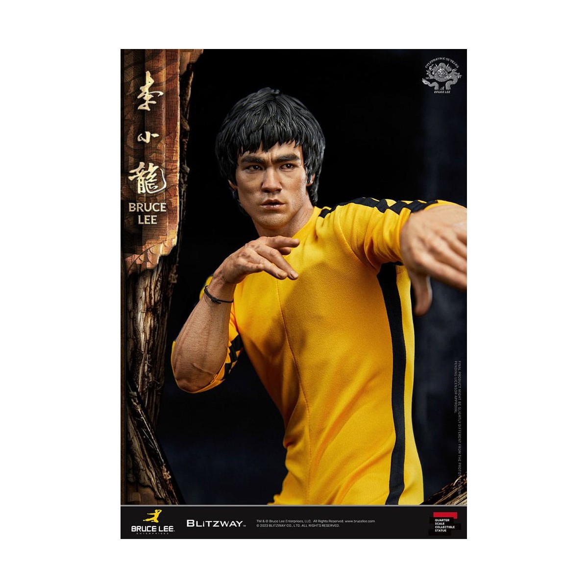 Blitzway - Bruce Lee Statuette 1/4 50th Anniversary Tribute - Das Spiel des Todes
